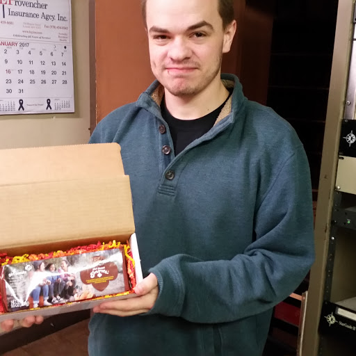 Jake Martin tries out the Girl Scout S'mores